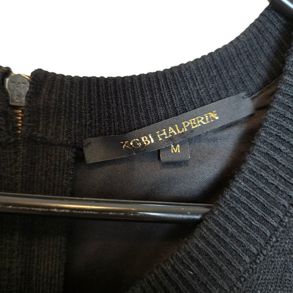 Kobi Halperin Esmay sweater shift dress wool blend minimalist sleeveless medium - Picture 6 of 9